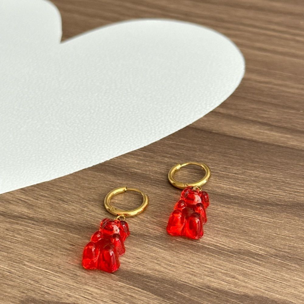 Gummy bear Earrings Q26 - Picture 3 of 5